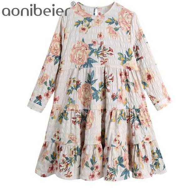 women elegant flower print pleat ruffles mini dress female chic three quarter sleeve casual straight vestidos 210604, Black;gray
women elegant flower print pleat ruffles mini dress female chic three quarter sleeve casual straight vestidos 210604, Black;gray