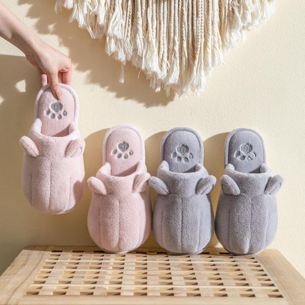 women and men couple fashion shoes winter plush warm slipper cartoon cat pattern soft sole cotton indoor slippers, Black
women and men couple fashion shoes winter plush warm slipper cartoon cat pattern soft sole cotton indoor slippers, Black