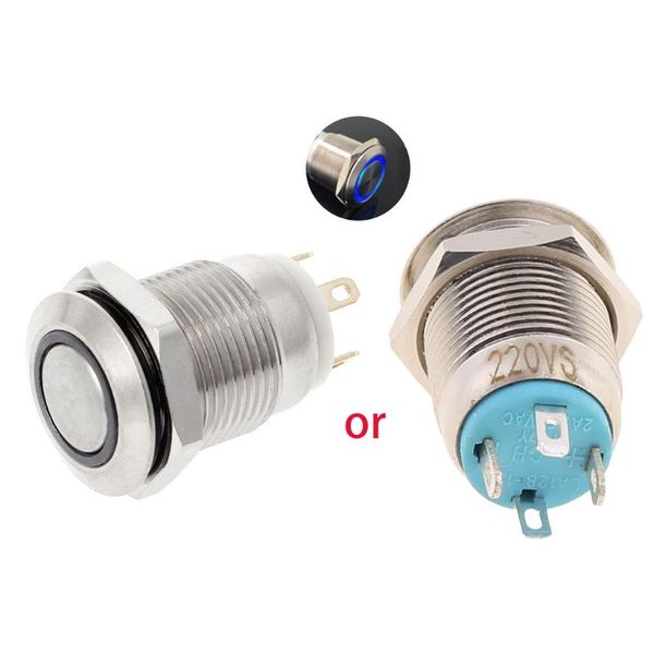 smart home control 12mm led illuminated metal momentary push button switch boat car 3a/220v dc drop
smart home control 12mm led illuminated metal momentary push button switch boat car 3a/220v dc drop