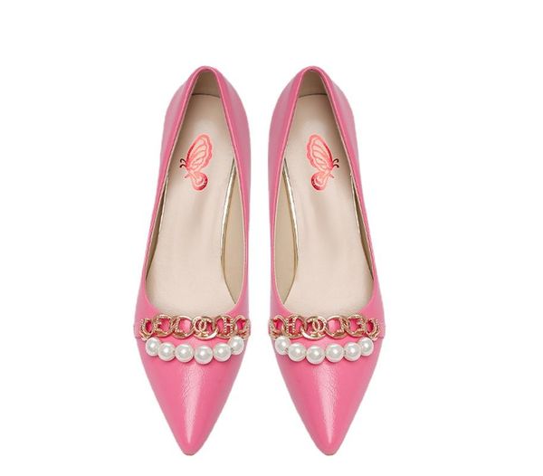 dress shoes spring/autumn women pointed toe solid shallow thin heels ladies pumps wedding party, Black
dress shoes spring/autumn women pointed toe solid shallow thin heels ladies pumps wedding party, Black