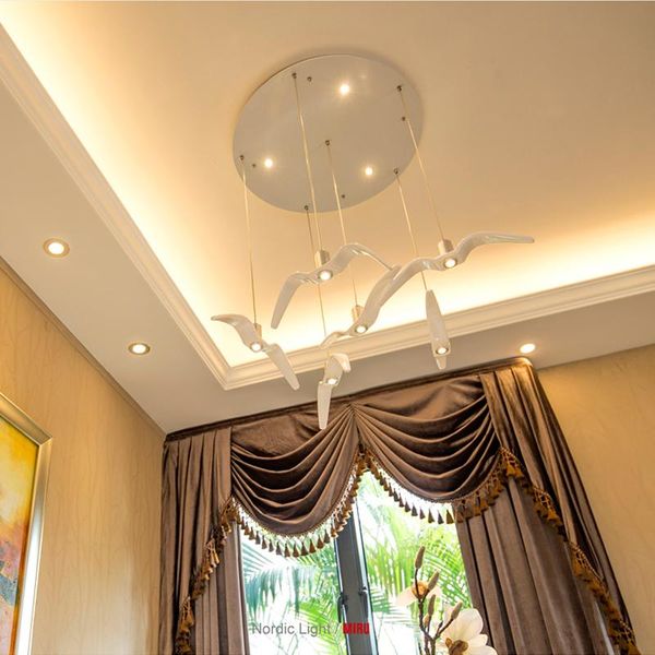 pendant lamps nordic chandelier seagull design led for bar/kitchen bird ceiling lighting living room
pendant lamps nordic chandelier seagull design led for bar/kitchen bird ceiling lighting living room