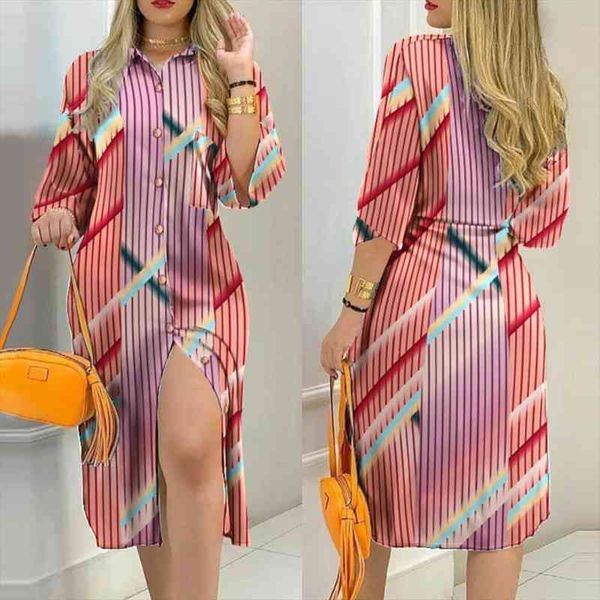 s-3xl elegant print buttoned slit shirt dress women summer lapel neck maxi party dress loose long sleeve beach dresses, Black;gray
s-3xl elegant print buttoned slit shirt dress women summer lapel neck maxi party dress loose long sleeve beach dresses, Black;gray