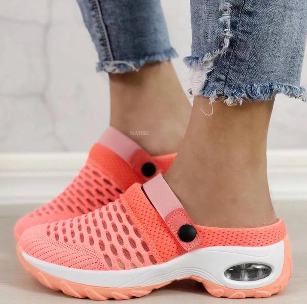 sandals 2021 women shoes casual increase cushion non-slip platform sandal breathable mesh sandalias zapatillas mujer, Black
sandals 2021 women shoes casual increase cushion non-slip platform sandal breathable mesh sandalias zapatillas mujer, Black