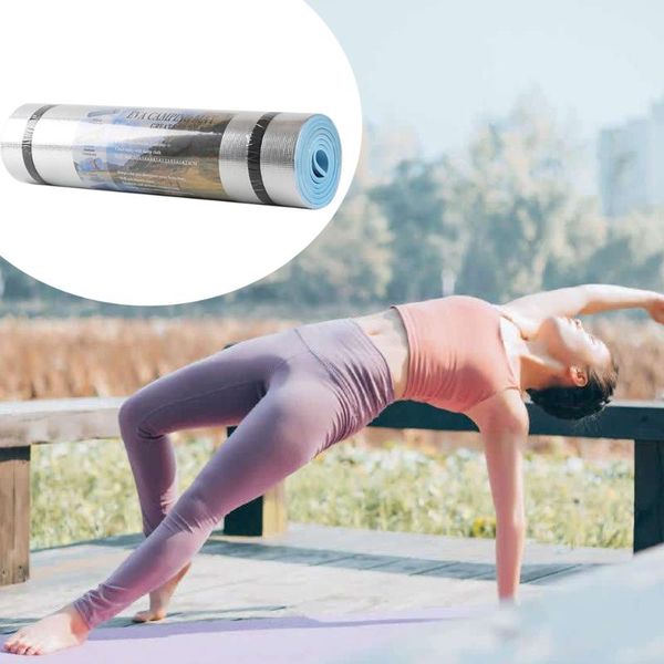 yoga mats universal soft non slip sports easy clean mat aluminum film outdoor gym exercise pad fitness pilates moisture proof
yoga mats universal soft non slip sports easy clean mat aluminum film outdoor gym exercise pad fitness pilates moisture proof
