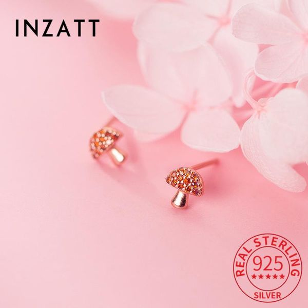 stud inzareal 925 sterling silver zircon mushroom earrings for fashion women punk fine jewelry accessories drop, Golden;silver
stud inzareal 925 sterling silver zircon mushroom earrings for fashion women punk fine jewelry accessories drop, Golden;silver