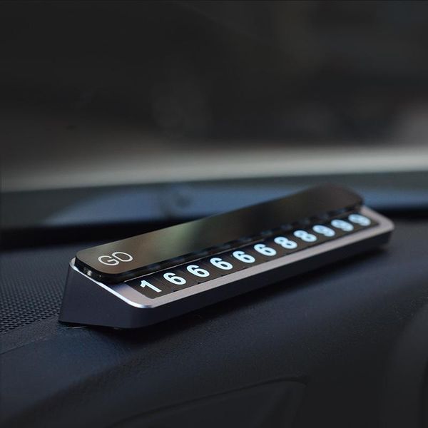 car organizer aikesi gd creative decoration temporary parking sign personalized luminous interior telephone number plate
car organizer aikesi gd creative decoration temporary parking sign personalized luminous interior telephone number plate