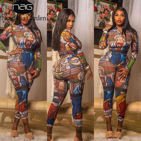 newasia autumn bodycon jumpsuit long sleeve print overalls for women party club outfits skinny romper fashion sports wear 210413, Black;white
newasia autumn bodycon jumpsuit long sleeve print overalls for women party club outfits skinny romper fashion sports wear 210413, Black;white