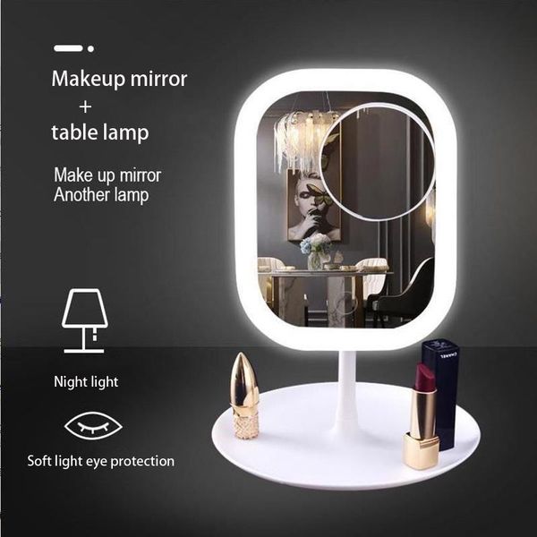 vanity lights led makeup mirror with lamp deskdormitory rechargeable fill light girls beauty
vanity lights led makeup mirror with lamp deskdormitory rechargeable fill light girls beauty
