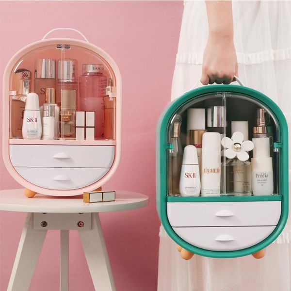 bathroom storage & organization makeup organizer cosmetics case waterproof portable dustproof jewelry box drawer desktop
bathroom storage & organization makeup organizer cosmetics case waterproof portable dustproof jewelry box drawer desktop