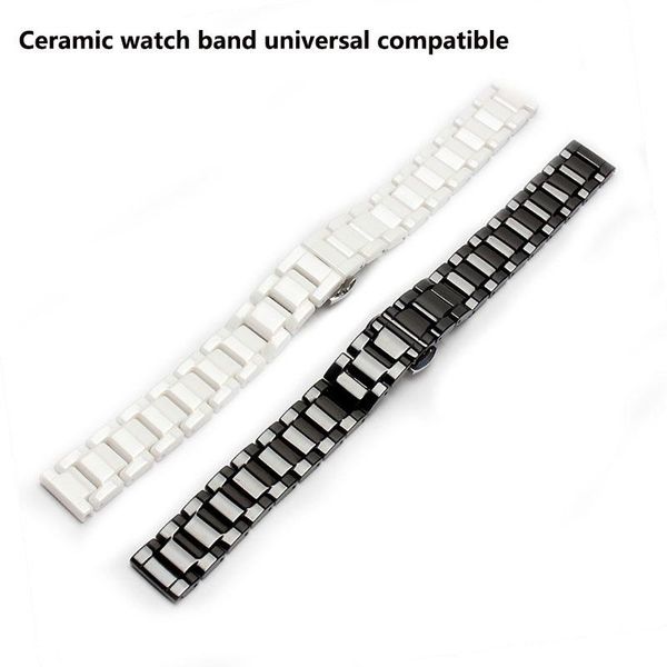 watch bands ceramic bracelet 14 15 16 17 18 19 20 21mm watchband white black strap wrist band not fade water resistant, Black;brown
watch bands ceramic bracelet 14 15 16 17 18 19 20 21mm watchband white black strap wrist band not fade water resistant, Black;brown