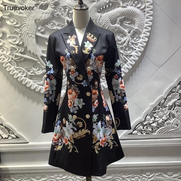 women's trench coats truevoker autumn runway designer coat long sleeve turn down collar vintage floral print overcoat pink, Tan;black
women's trench coats truevoker autumn runway designer coat long sleeve turn down collar vintage floral print overcoat pink, Tan;black