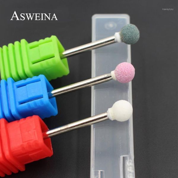 2pcs/lot ceramic stone spherical burrs nail art drill bit electric manicure machine accessories tools file equipment1, Silver
2pcs/lot ceramic stone spherical burrs nail art drill bit electric manicure machine accessories tools file equipment1, Silver