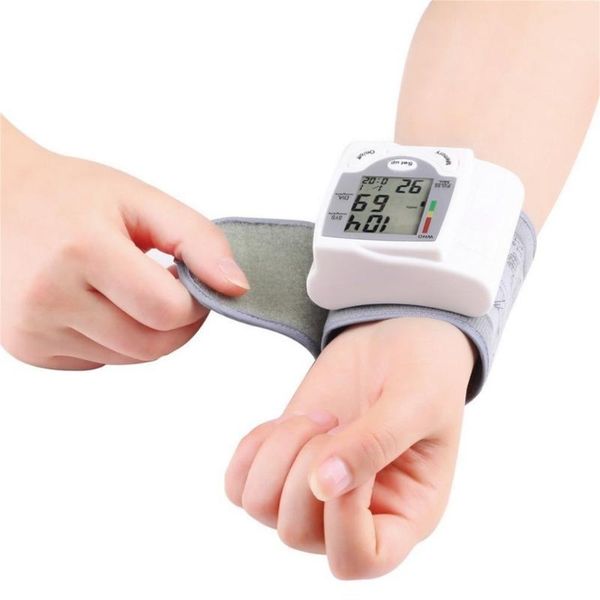 portable wrist device home digital lcd display heart beat rate pulse meter measure tonometer white electric massagers
portable wrist device home digital lcd display heart beat rate pulse meter measure tonometer white electric massagers