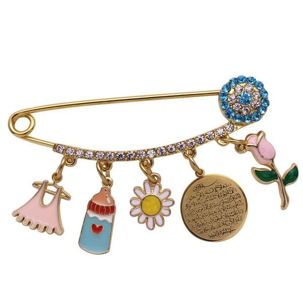 pins, brooches muslim islam ayatul kursi feeding-bottle flower stainless steel pin brooch baby protect against bad luck, Gray
pins, brooches muslim islam ayatul kursi feeding-bottle flower stainless steel pin brooch baby protect against bad luck, Gray