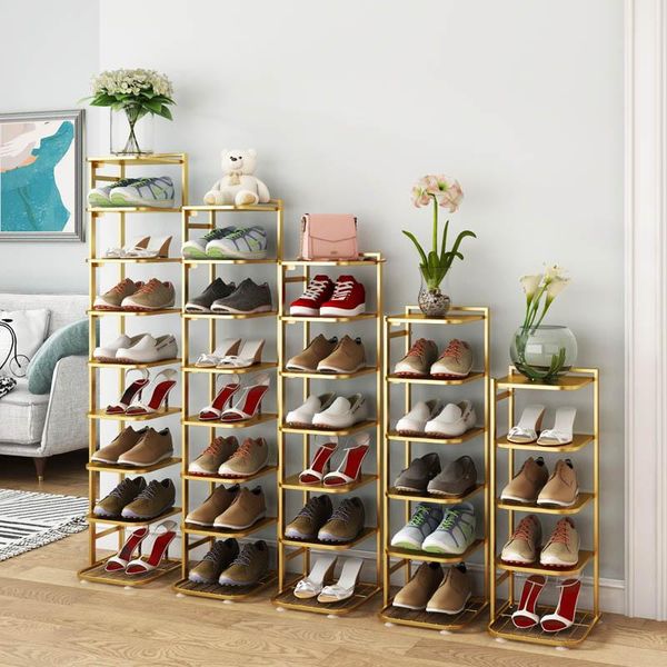 high-strength metal shoe rack painted surface environmental protection household multi-layer indoor door nordic simple clothing & wardrobe s
high-strength metal shoe rack painted surface environmental protection household multi-layer indoor door nordic simple clothing & wardrobe s