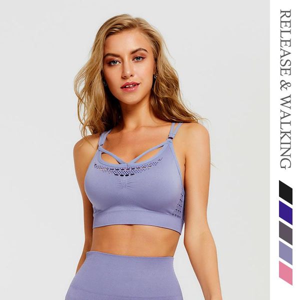 gym clothing r&w 2021 spring summer women sports bra seamless beauty back 5 color yoga running gather hip up fitness bras vest workout, White;black
gym clothing r&w 2021 spring summer women sports bra seamless beauty back 5 color yoga running gather hip up fitness bras vest workout, White;black