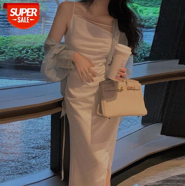 korean style temperament suspender dress women's new year scheming high ji sense design xiao public skirt #cc6m, Black;gray
korean style temperament suspender dress women's new year scheming high ji sense design xiao public skirt #cc6m, Black;gray