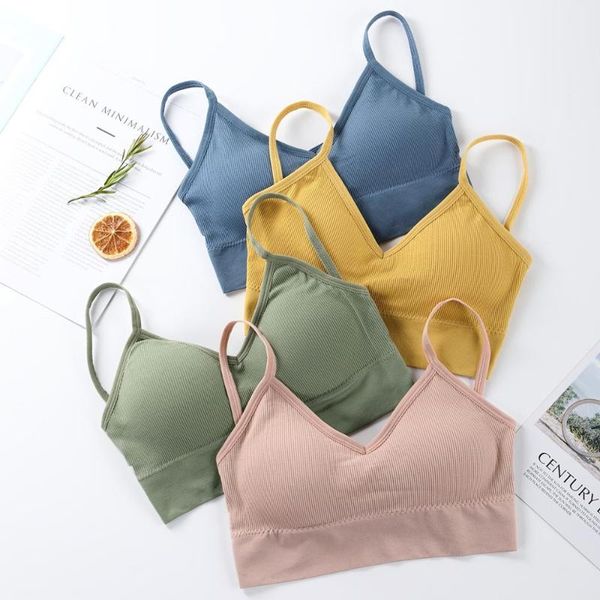 camisoles & tanks female cross back sports seamless lingerie intimates short padded camisole femme women tank crop underwear, Black;white
camisoles & tanks female cross back sports seamless lingerie intimates short padded camisole femme women tank crop underwear, Black;white