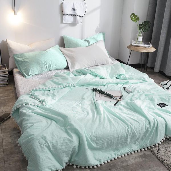 comforters & sets summer throw quilts fresh pink patchwork quilt stitching small balls duvet 1pc soft bedspread solid bed cover pastoral lin
comforters & sets summer throw quilts fresh pink patchwork quilt stitching small balls duvet 1pc soft bedspread solid bed cover pastoral lin