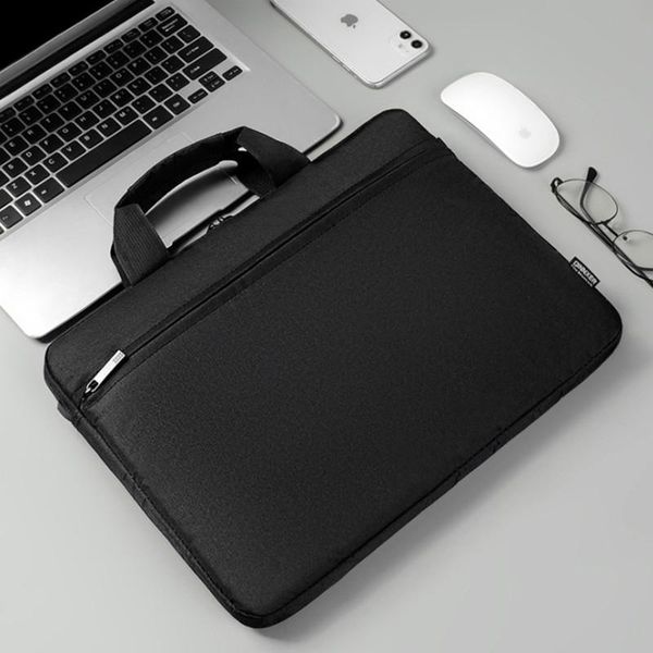 briefcases 14 15.6" inches lapbag waterproof handbag 16 inch for asus macbook dell acer lenovo notebook women men bags