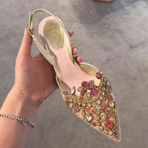 women's shoes 2022 lace sandal's thin heel gauze pointed wedding golden baotou high heels banquet, Black
women's shoes 2022 lace sandal's thin heel gauze pointed wedding golden baotou high heels banquet, Black