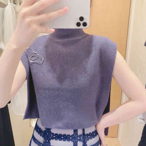 women's hoodies & sweatshirts autumn sweater japanese solid turtleneck side slit sleeveless brooch knitted pullover fashion sweet jumpe, Black
women's hoodies & sweatshirts autumn sweater japanese solid turtleneck side slit sleeveless brooch knitted pullover fashion sweet jumpe, Black