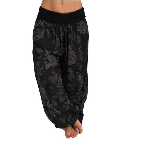 women's pants & capris spring summer pant fashion women high waist loose long wide leg floral printed female casual, Black;white
women's pants & capris spring summer pant fashion women high waist loose long wide leg floral printed female casual, Black;white