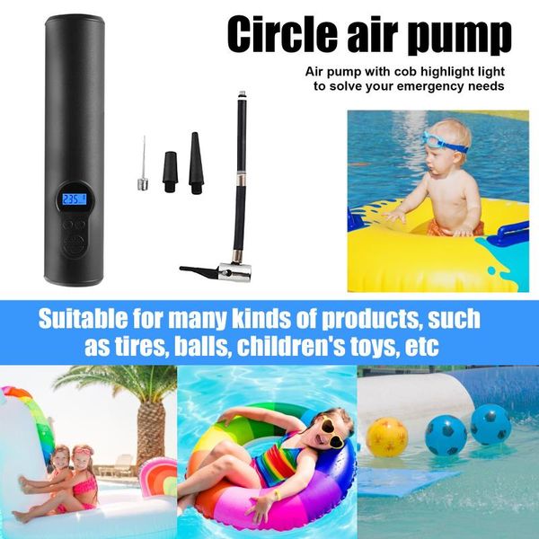 pool & accessories 12v 150psi rechargeable air pump tire inflator cordless portable compressor digital car tyre for bicycle tires balls
pool & accessories 12v 150psi rechargeable air pump tire inflator cordless portable compressor digital car tyre for bicycle tires balls