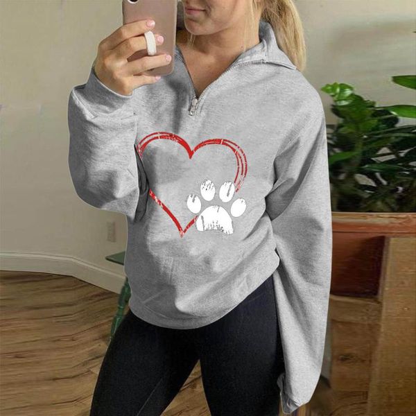 women's hoodies & sweatshirts oversize footpaw sweatshirt women fashion vintage collar casual pullovers european american style winter, Black
women's hoodies & sweatshirts oversize footpaw sweatshirt women fashion vintage collar casual pullovers european american style winter, Black