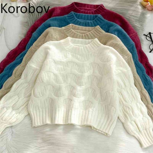 japanese short sweet and age-reducing winter sweater women new korean style turtleneck round neck sweater long sleeve 210430, White;black
japanese short sweet and age-reducing winter sweater women new korean style turtleneck round neck sweater long sleeve 210430, White;black
