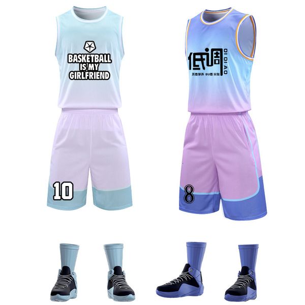 tracksuit sport suit basketball men's football shirt sports vest training match customized team uniform printing, Gray
tracksuit sport suit basketball men's football shirt sports vest training match customized team uniform printing, Gray