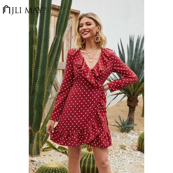 polka dot women dress slim v-neck patchwork ruffles empire lace up casual beachwear holiday summer midi sundress dresses, Black;gray
polka dot women dress slim v-neck patchwork ruffles empire lace up casual beachwear holiday summer midi sundress dresses, Black;gray