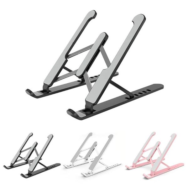hooks & rails portable lapstand foldable notebook support base macbook pro holder adjustable riser bracket computer accessories
hooks & rails portable lapstand foldable notebook support base macbook pro holder adjustable riser bracket computer accessories