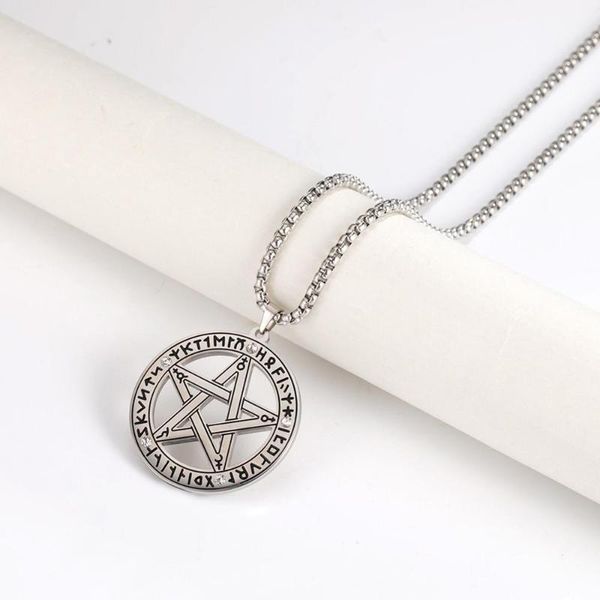 pendant necklaces cooltime stainless steel hip hop star crystal pentagram necklace women men gold color fashion body jewelry, Silver
pendant necklaces cooltime stainless steel hip hop star crystal pentagram necklace women men gold color fashion body jewelry, Silver