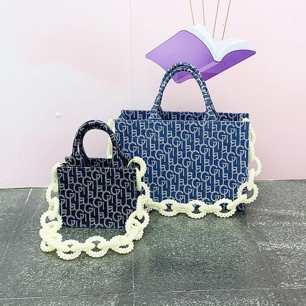 evening bags xiaoning ins net red left bank xiaoxige same pearl handbag hand beaded chain bag denim one shoulder messenger
evening bags xiaoning ins net red left bank xiaoxige same pearl handbag hand beaded chain bag denim one shoulder messenger