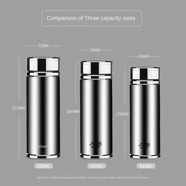 water bottles vacuum cup men and women stainless steel business office tea filter car portable insulated mug flask
water bottles vacuum cup men and women stainless steel business office tea filter car portable insulated mug flask