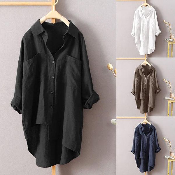 women's blouses & shirts plus size 5xl women 2021 fashion pockets oversized corduroy vintage long sleeve asymmetric loose female chic, White
women's blouses & shirts plus size 5xl women 2021 fashion pockets oversized corduroy vintage long sleeve asymmetric loose female chic, White