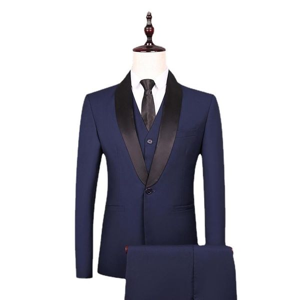 men's suits & blazers (jacket+vest+pants) classic men slim wedding groom wear male business casual 3 piece suit trousers gentlemen cost, White;black
men's suits & blazers (jacket+vest+pants) classic men slim wedding groom wear male business casual 3 piece suit trousers gentlemen cost, White;black