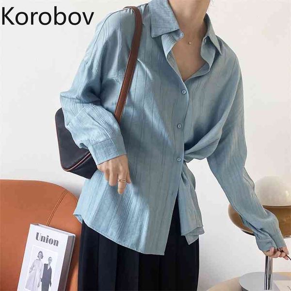 korobov korean irregular women blouses solid streetwear turn-down collar long sleeve office lady shirts elegant shirt 210430, White
korobov korean irregular women blouses solid streetwear turn-down collar long sleeve office lady shirts elegant shirt 210430, White