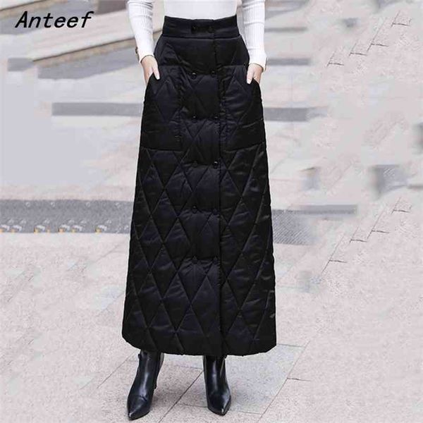 black down cotton plus size vintage high waist autumn winter casual loose long for woman skirts womens skirt clothes 210517
black down cotton plus size vintage high waist autumn winter casual loose long for woman skirts womens skirt clothes 210517