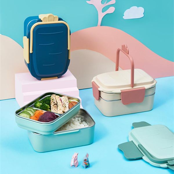 dinnerware sets 1000ml fashion double layer stainless steel 304 lunch box leak-proof bento microwave lady student school container
dinnerware sets 1000ml fashion double layer stainless steel 304 lunch box leak-proof bento microwave lady student school container
