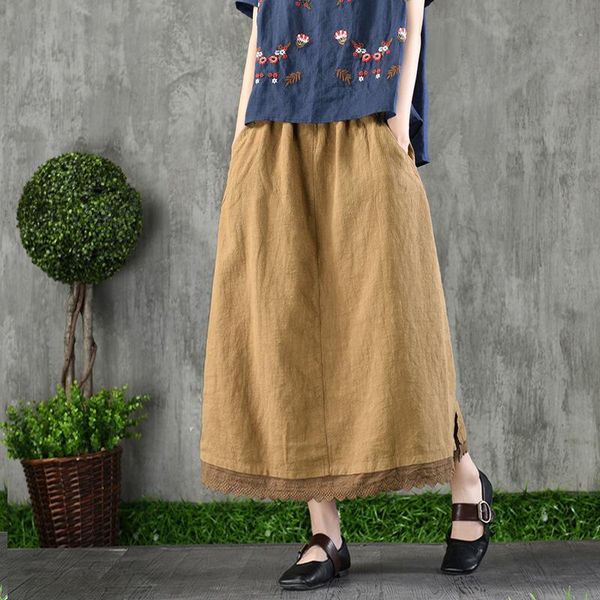 skirts style restoring ancient ways the linen to spell a word skirt lace female show thin in pure color, Black
skirts style restoring ancient ways the linen to spell a word skirt lace female show thin in pure color, Black