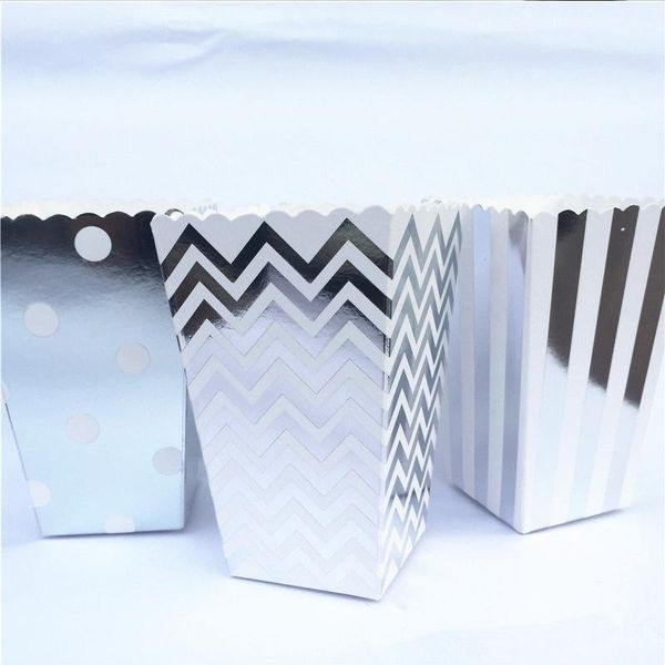 gift wrap 12pcs/pack rose gold paper popcorn party boxes silver corn candy/sanck wedding birthday movie tableware
gift wrap 12pcs/pack rose gold paper popcorn party boxes silver corn candy/sanck wedding birthday movie tableware