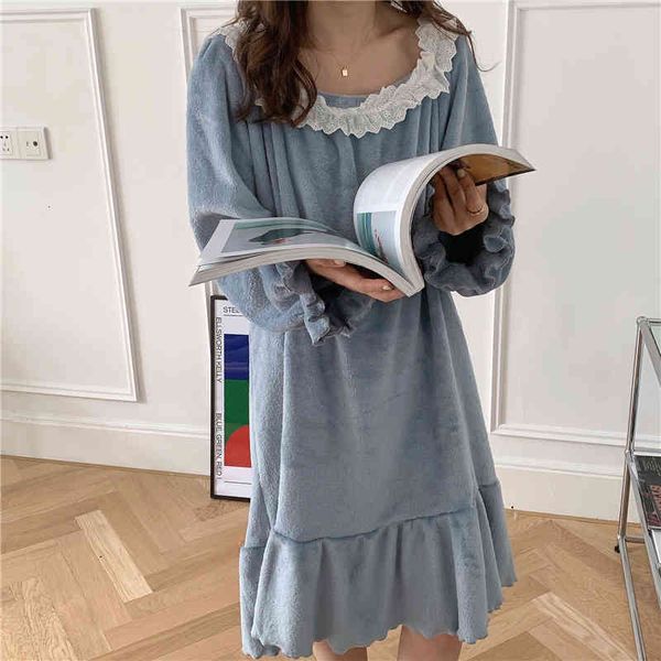 sleepwear flannel gentle chic women soft sweet solid sleepwear warm o-neck cute winter loose lady pajamas home clothes, Black;red
sleepwear flannel gentle chic women soft sweet solid sleepwear warm o-neck cute winter loose lady pajamas home clothes, Black;red