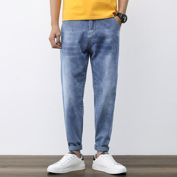 men's jeans spring autumn 2021 smart business fashion straight regular blue stretch denim trousers classic men plus size 28-36
men's jeans spring autumn 2021 smart business fashion straight regular blue stretch denim trousers classic men plus size 28-36