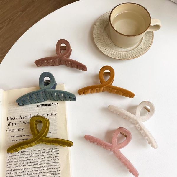 hair accessories 1pc women clip acrylic hairpins autumn winter flocking cross crab girls make up washing tool
hair accessories 1pc women clip acrylic hairpins autumn winter flocking cross crab girls make up washing tool