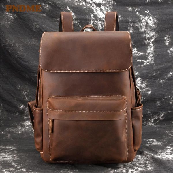 backpack simple retro genuine leather men's women's casual daily travel natural real 14 inch lapbagpack
backpack simple retro genuine leather men's women's casual daily travel natural real 14 inch lapbagpack