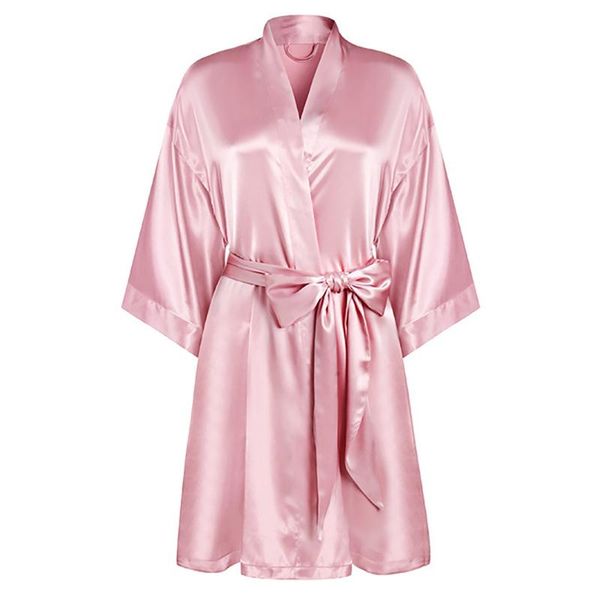 bride bridesmaid wedding robes women bathrobe satin kimono gown sleepwear for female birthday lingerie nightgown women's, Black;red
bride bridesmaid wedding robes women bathrobe satin kimono gown sleepwear for female birthday lingerie nightgown women's, Black;red