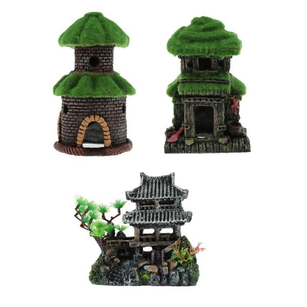 decorations fish tank ornament aquarium decorative retro chinese building reptile hideaway
decorations fish tank ornament aquarium decorative retro chinese building reptile hideaway
