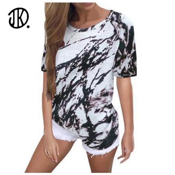 chic tie dye print loose tees woman oversized streetwear hip hop short sleeve t shirt hippie color block t-shirt pullovers women's, White
chic tie dye print loose tees woman oversized streetwear hip hop short sleeve t shirt hippie color block t-shirt pullovers women's, White